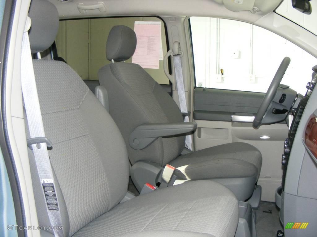 2008 Town & Country Touring - Clearwater Blue Pearlcoat / Medium Slate Gray/Light Shale photo #19