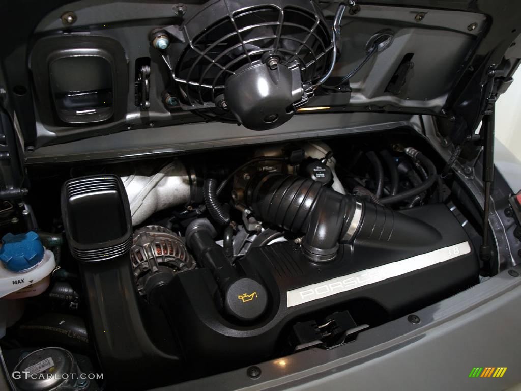 2006 911 Carrera S Cabriolet - Seal Grey Metallic / Black photo #21
