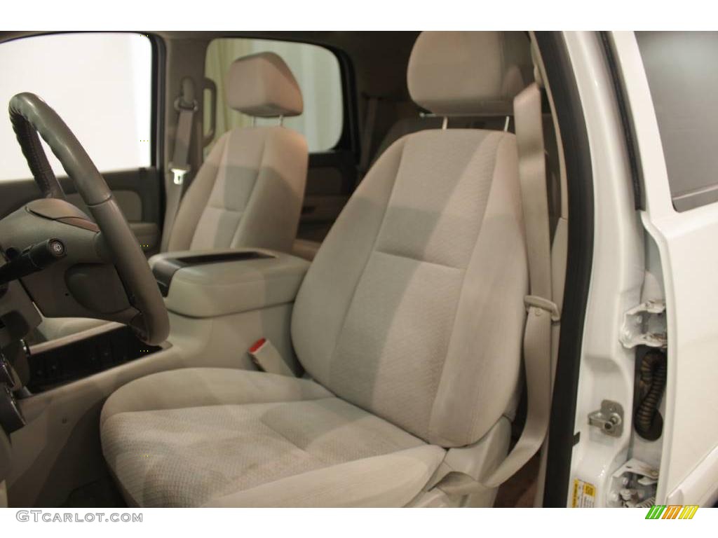 2007 Tahoe LT 4x4 - Summit White / Light Cashmere/Ebony photo #9