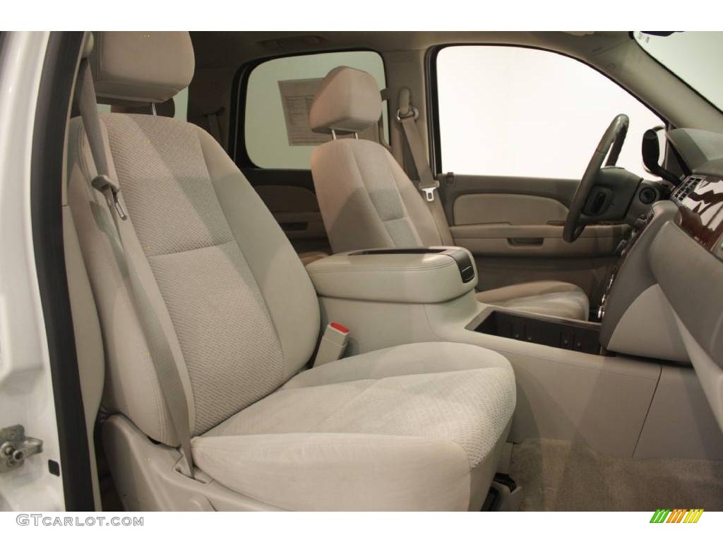 2007 Tahoe LT 4x4 - Summit White / Light Cashmere/Ebony photo #14