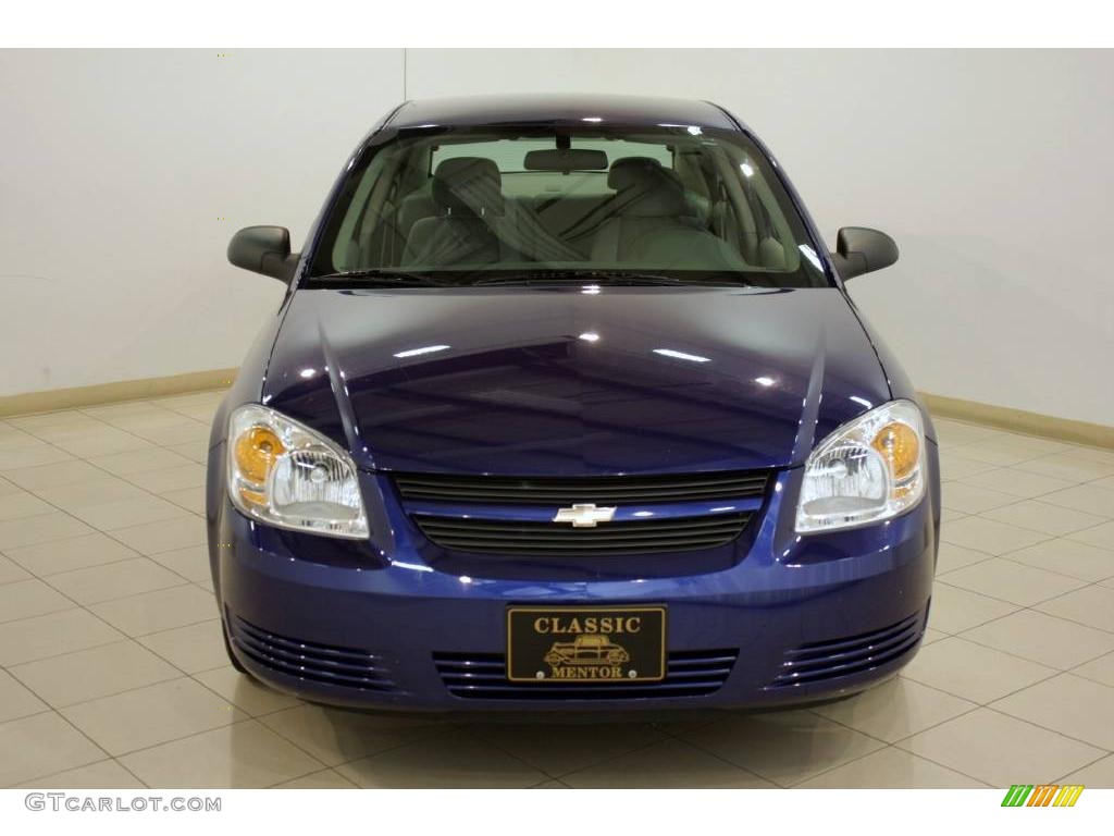 2007 Cobalt LS Sedan - Laser Blue Metallic / Gray photo #2