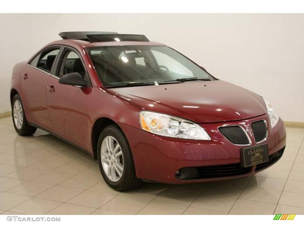 2005 G6 Sedan - Sport Red Metallic / Ebony photo #1