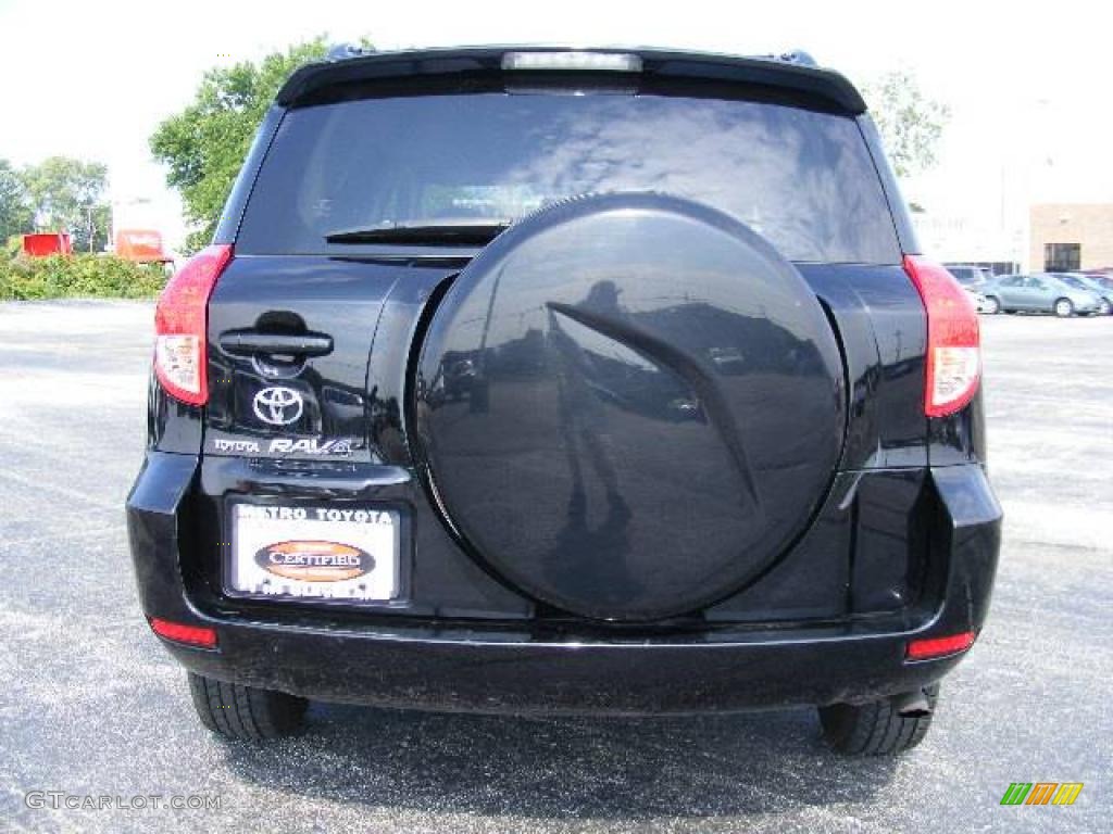2008 RAV4 I4 - Black / Ash photo #4