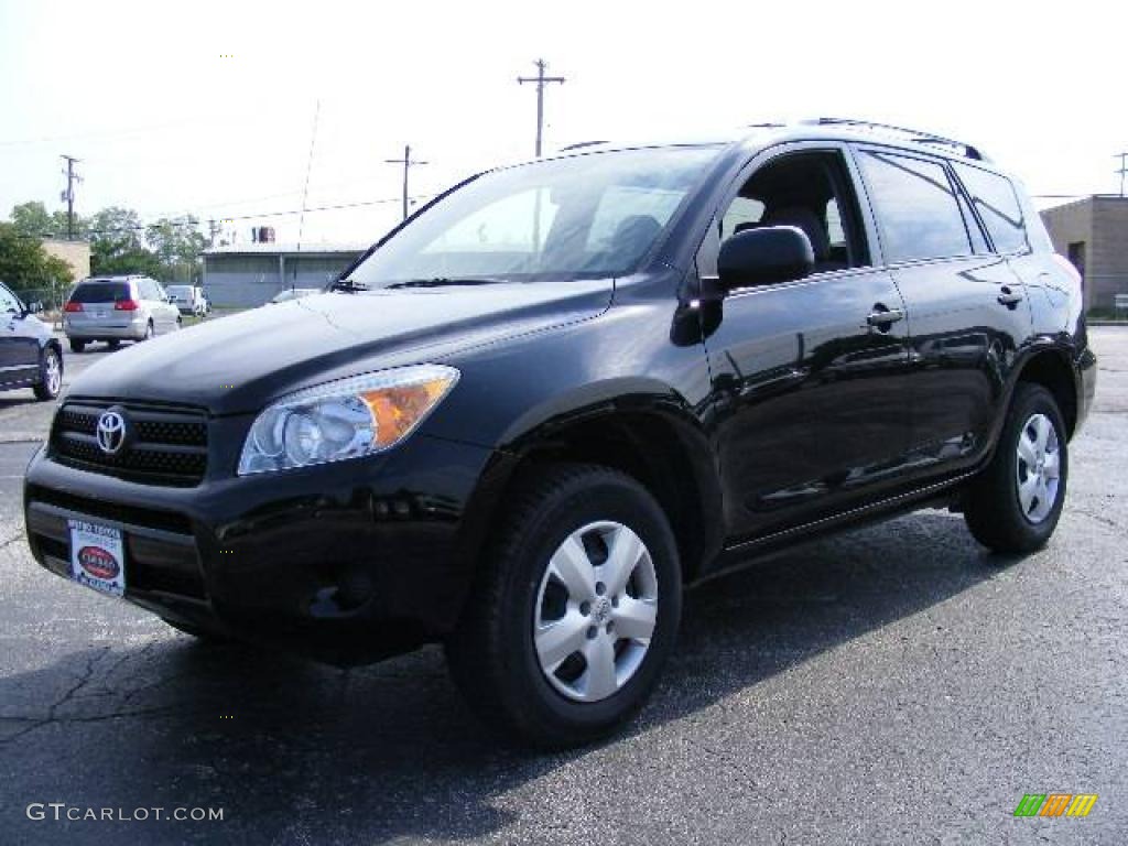 2008 RAV4 I4 - Black / Ash photo #7