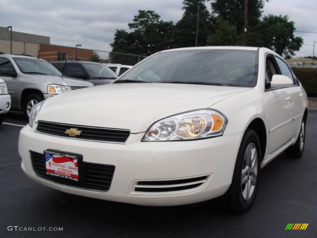 2007 Impala LS - White / Neutral Beige photo #1