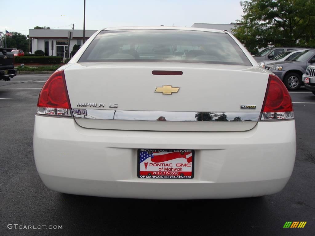 2007 Impala LS - White / Neutral Beige photo #6