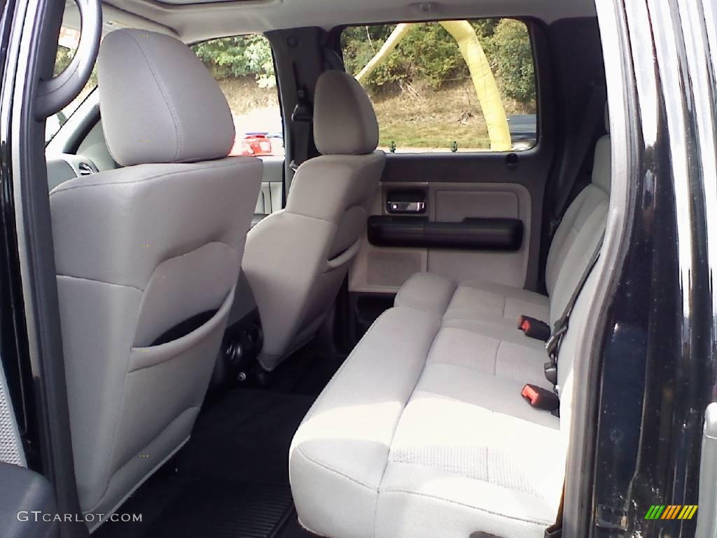 2004 F150 FX4 SuperCrew 4x4 - Black / Black/Medium Flint photo #8