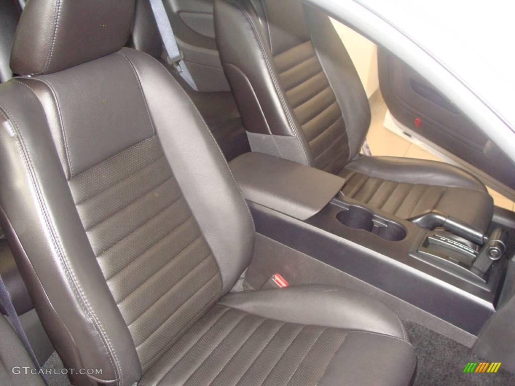 2006 Mustang GT Premium Coupe - Satin Silver Metallic / Dark Charcoal photo #14
