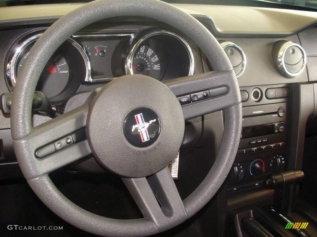 2006 Mustang GT Premium Coupe - Satin Silver Metallic / Dark Charcoal photo #18