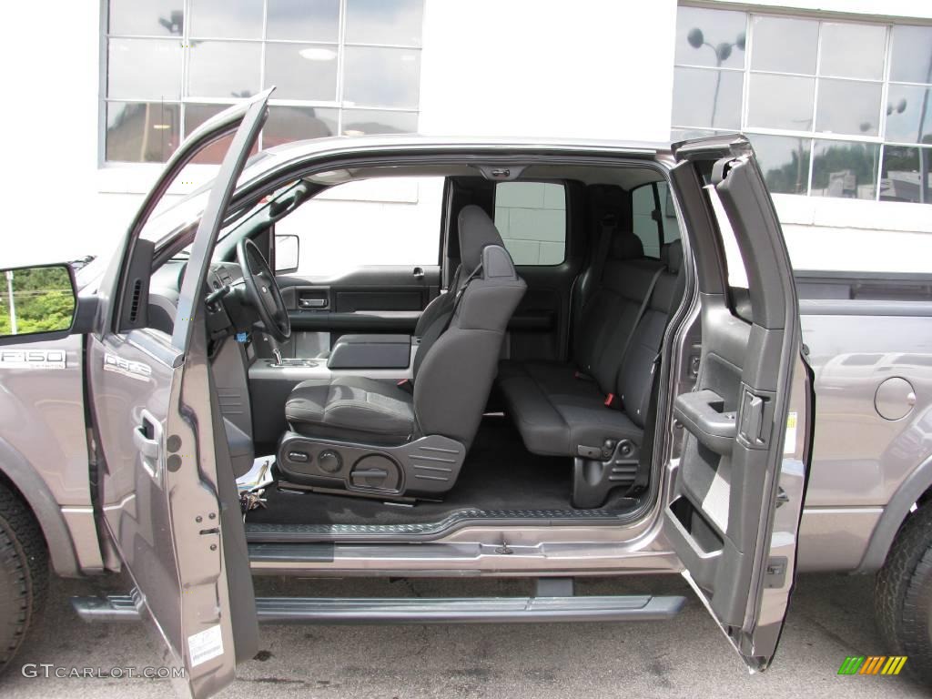 2006 F150 FX4 SuperCab 4x4 - Dark Shadow Grey Metallic / Black/Medium Flint photo #8