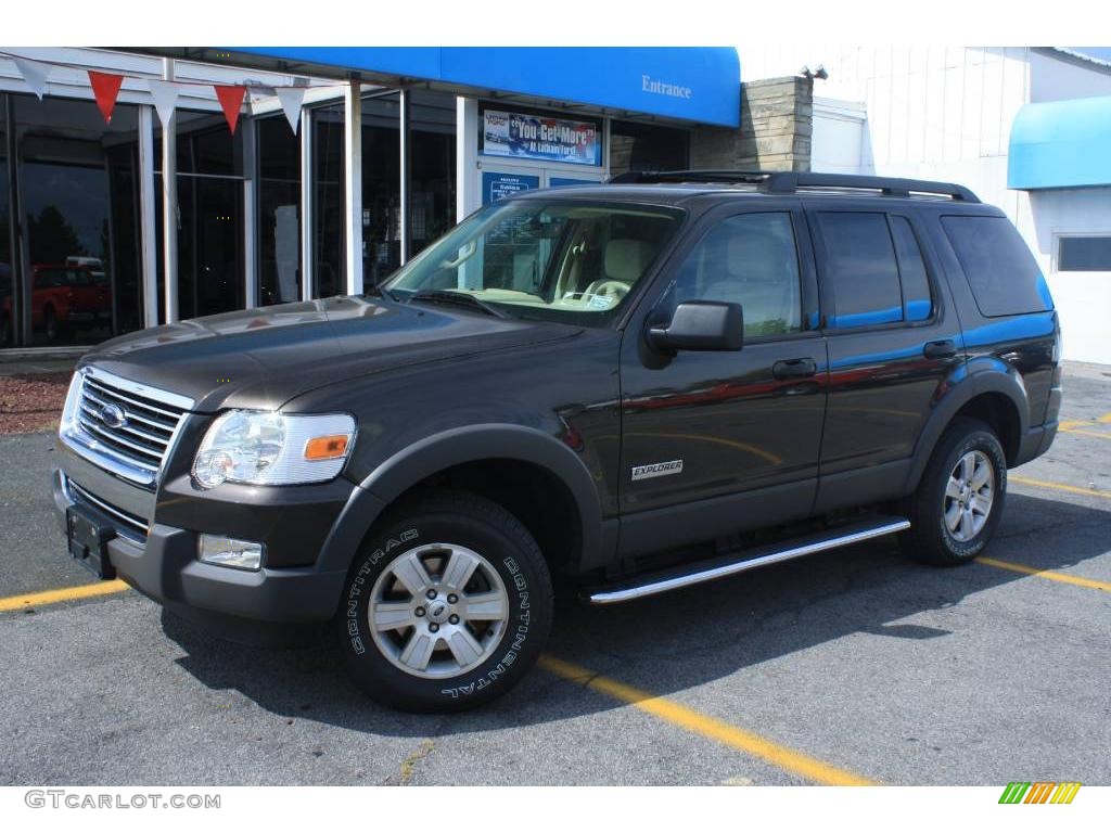 Dark Stone Metallic Ford Explorer