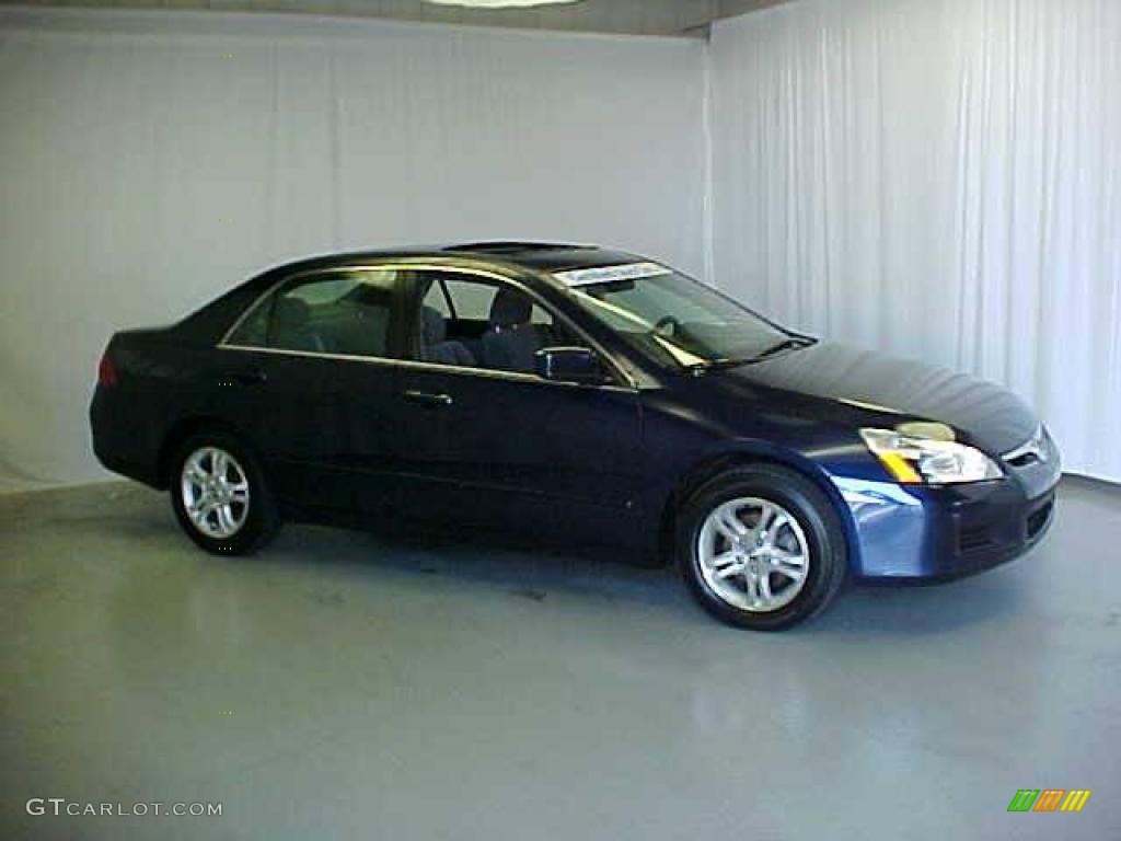 2006 Accord EX Sedan - Royal Blue Pearl / Gray photo #1