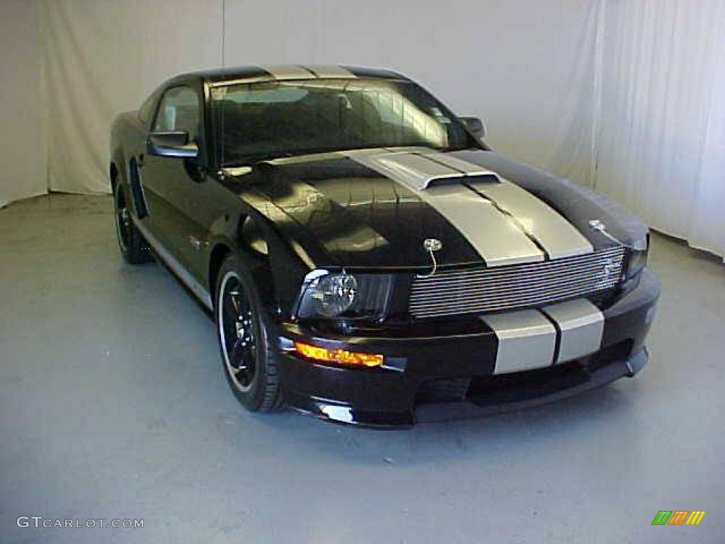 2007 Mustang Shelby GT Coupe - Black / Dark Charcoal photo #3