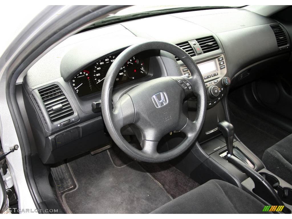 2006 Accord LX Sedan - Alabaster Silver Metallic / Black photo #11