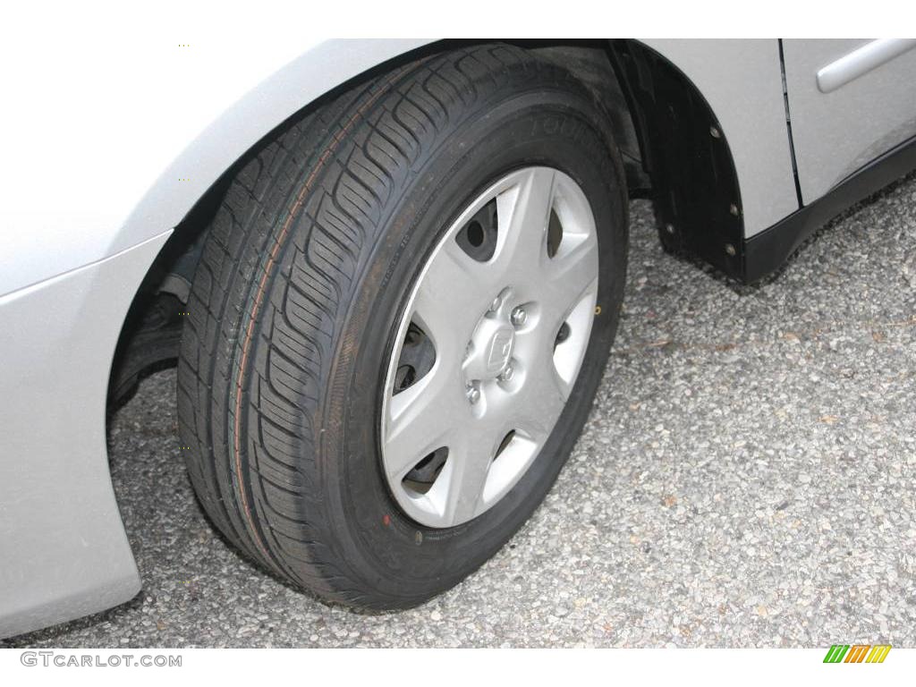 2006 Accord LX Sedan - Alabaster Silver Metallic / Black photo #21