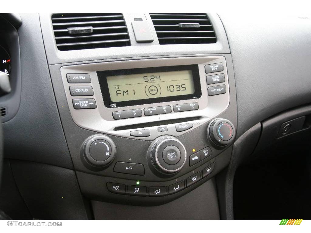 2006 Accord LX Sedan - Alabaster Silver Metallic / Black photo #22