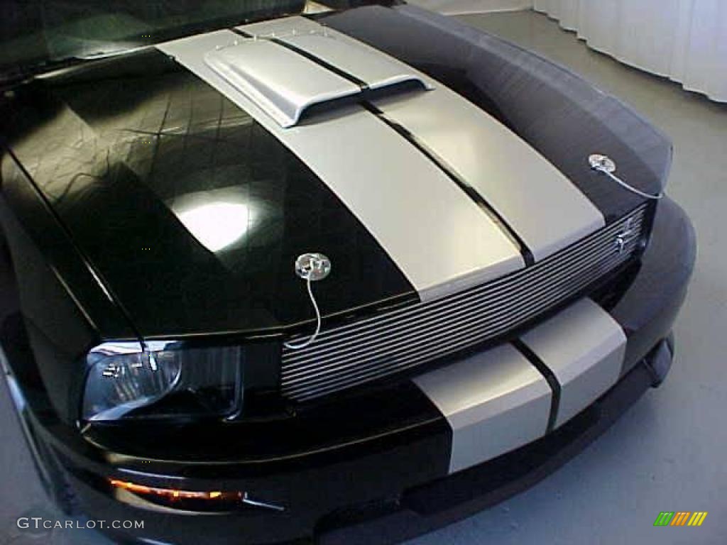 2007 Mustang Shelby GT Coupe - Black / Dark Charcoal photo #19