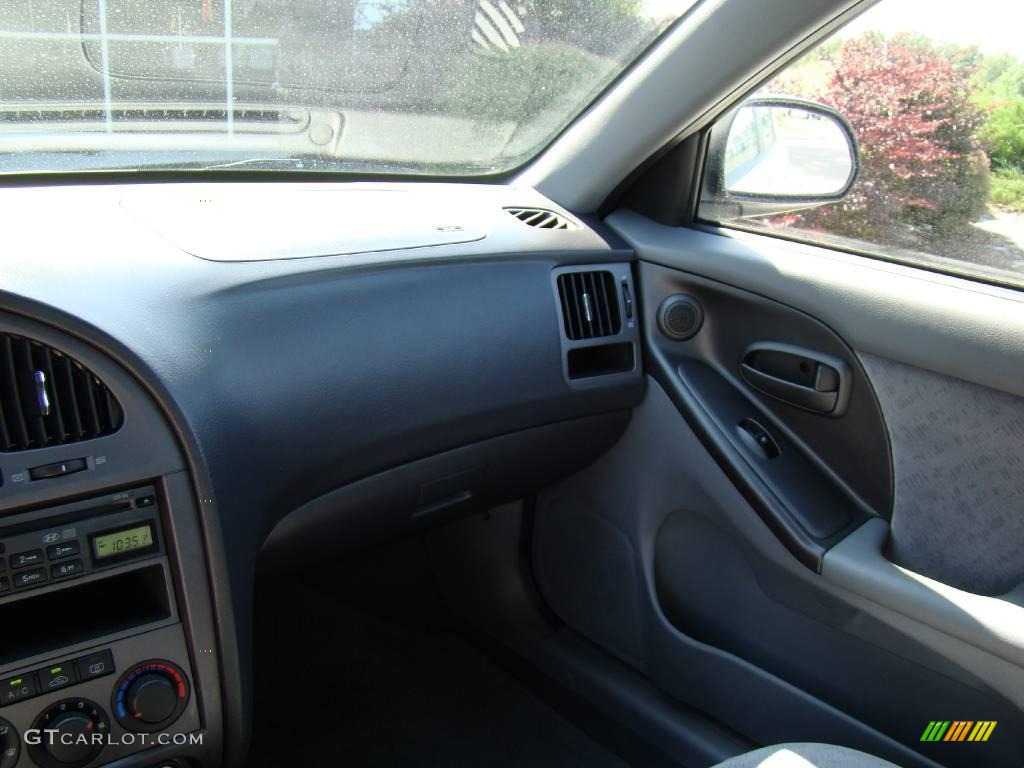 2006 Elantra GLS Sedan - Sterling Silver / Gray photo #14