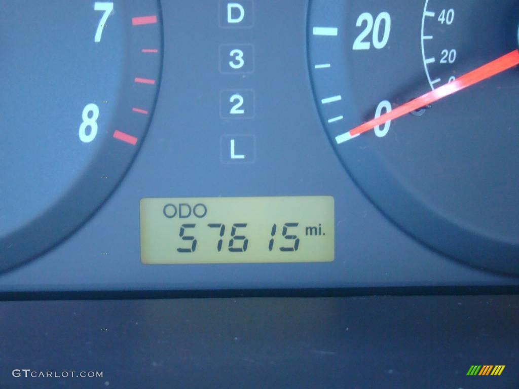 2006 Elantra GLS Sedan - Sterling Silver / Gray photo #18