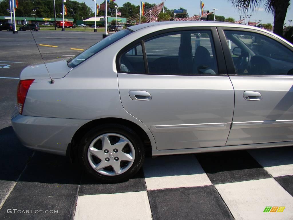 2006 Elantra GLS Sedan - Sterling Silver / Gray photo #24