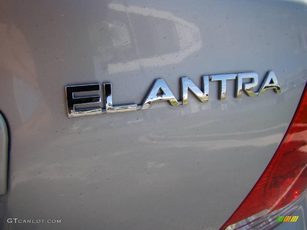 2006 Elantra GLS Sedan - Sterling Silver / Gray photo #26
