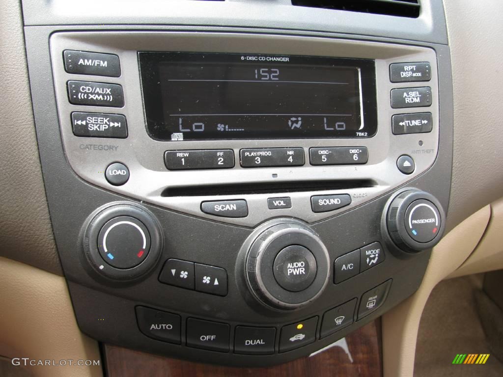2006 Accord EX-L V6 Sedan - Nighthawk Black Pearl / Ivory photo #12