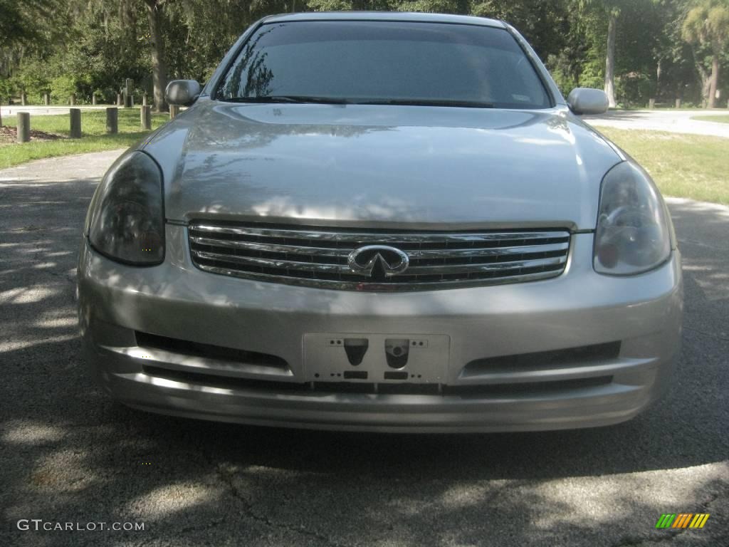 2003 G 35 Sedan - Desert Platinum Metallic / Willow photo #1