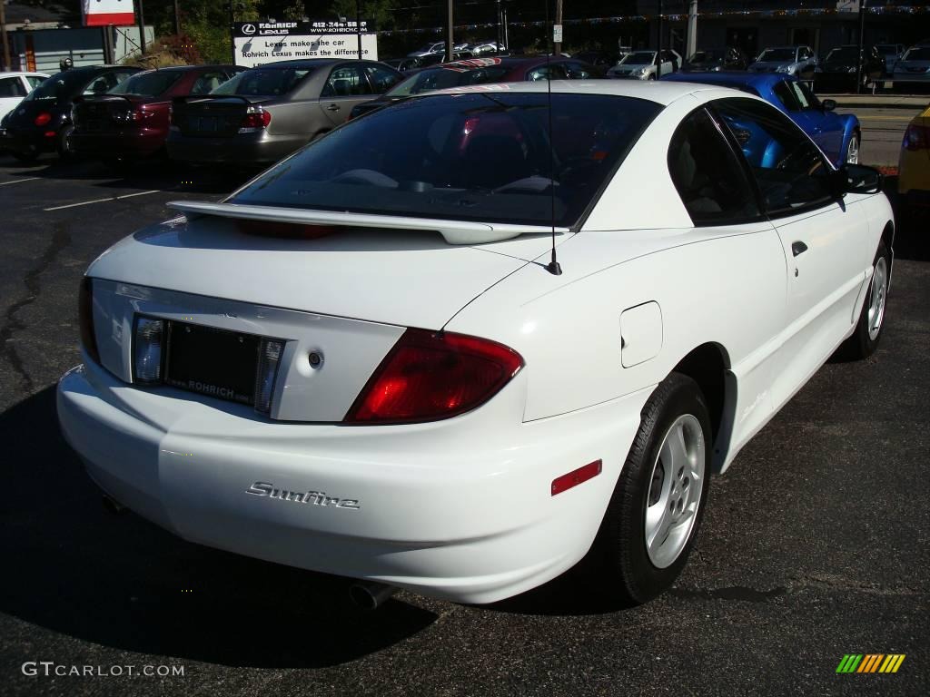 2003 Sunfire  - Summit White / Graphite photo #4