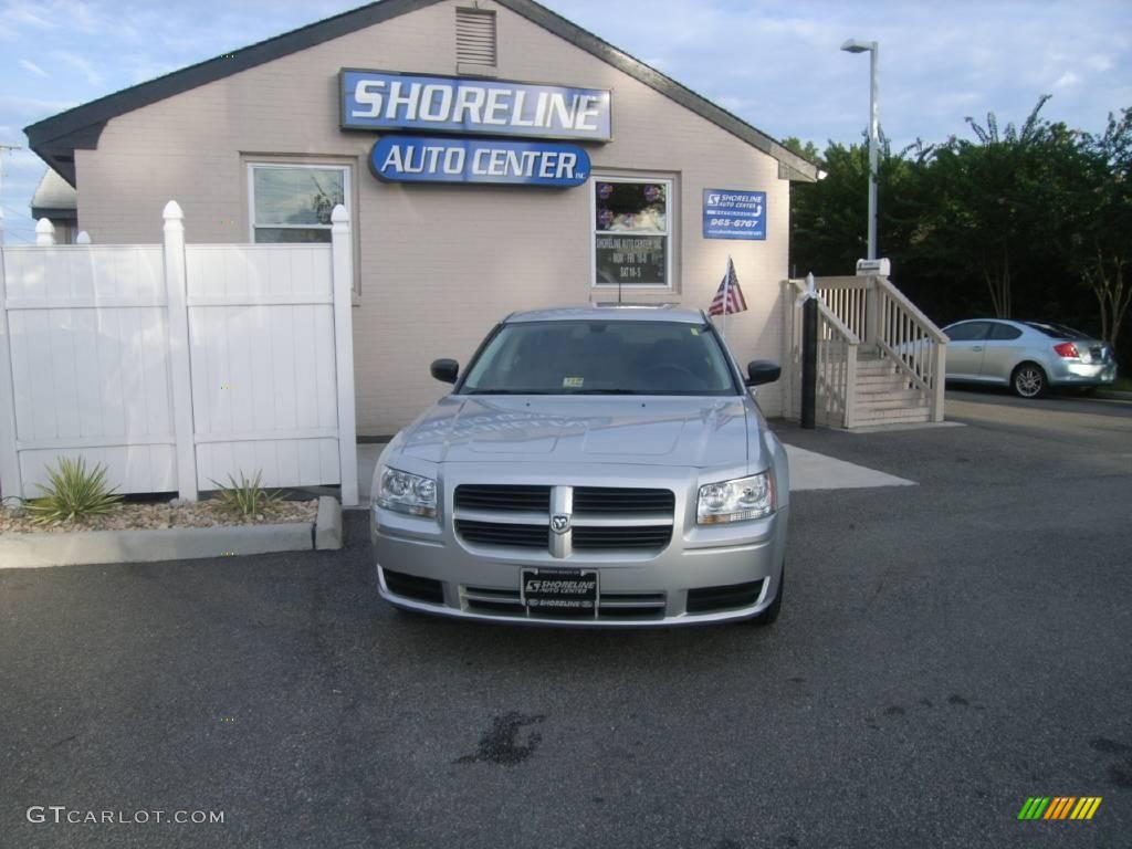 Bright Silver Metallic Dodge Magnum