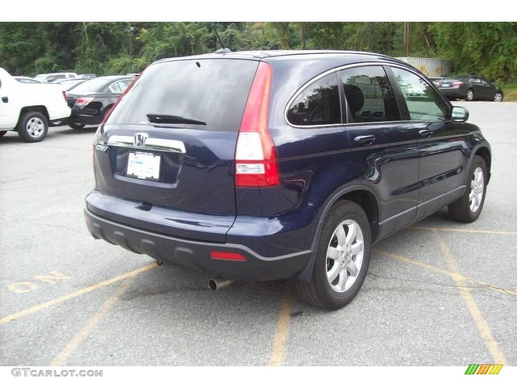 2007 CR-V EX-L 4WD - Royal Blue Pearl / Black photo #22