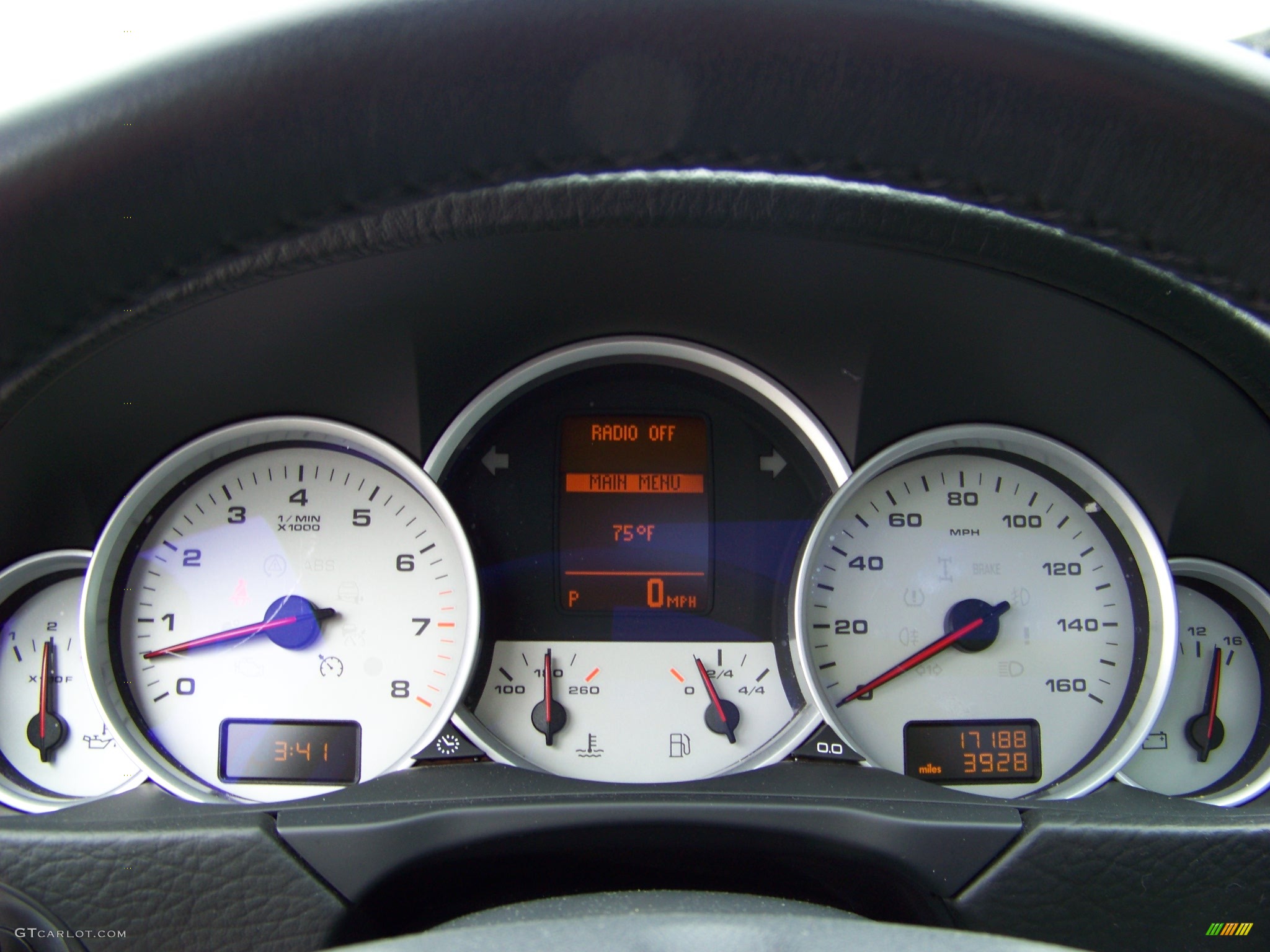 2006 Cayenne S Titanium - Marine Blue Metallic / Black/Steel Grey photo #12