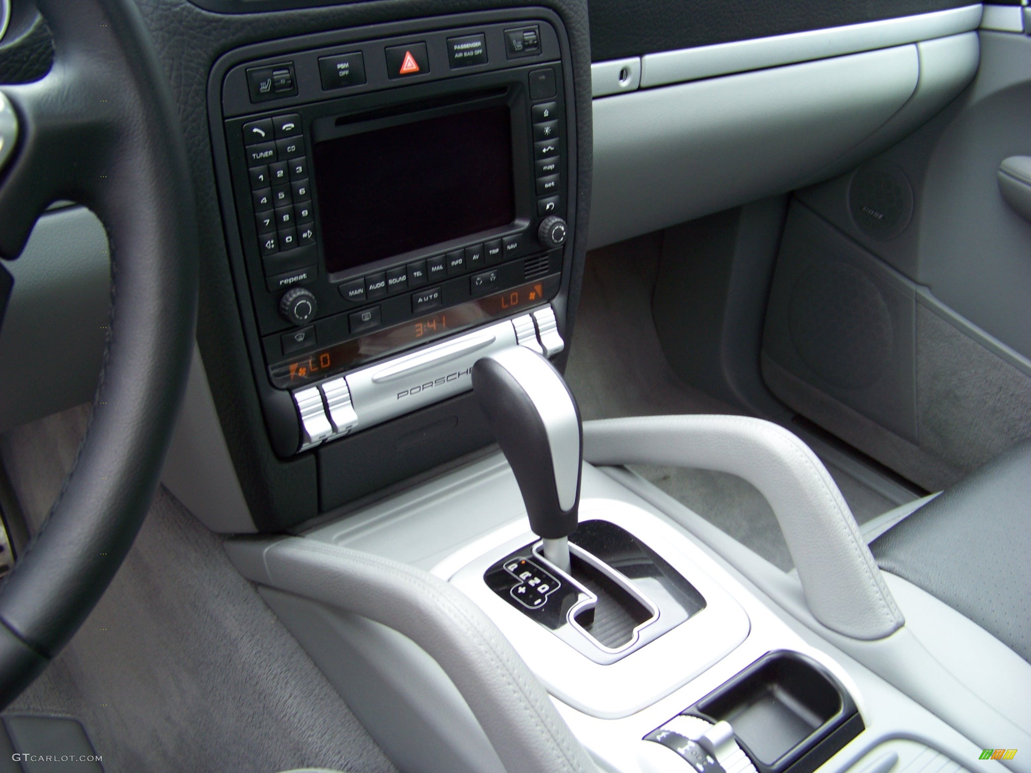 2006 Cayenne S Titanium - Marine Blue Metallic / Black/Steel Grey photo #13