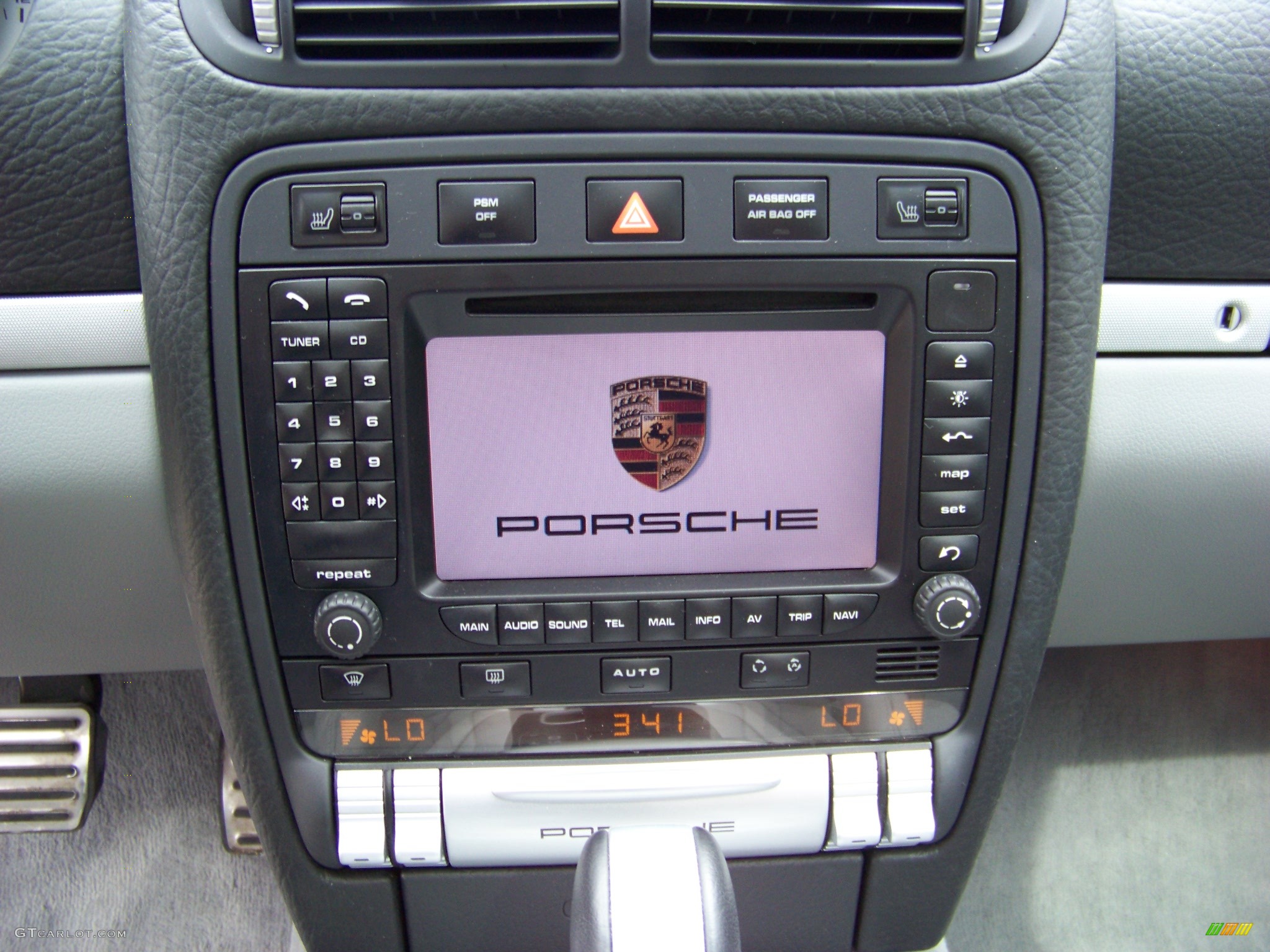 2006 Cayenne S Titanium - Marine Blue Metallic / Black/Steel Grey photo #14