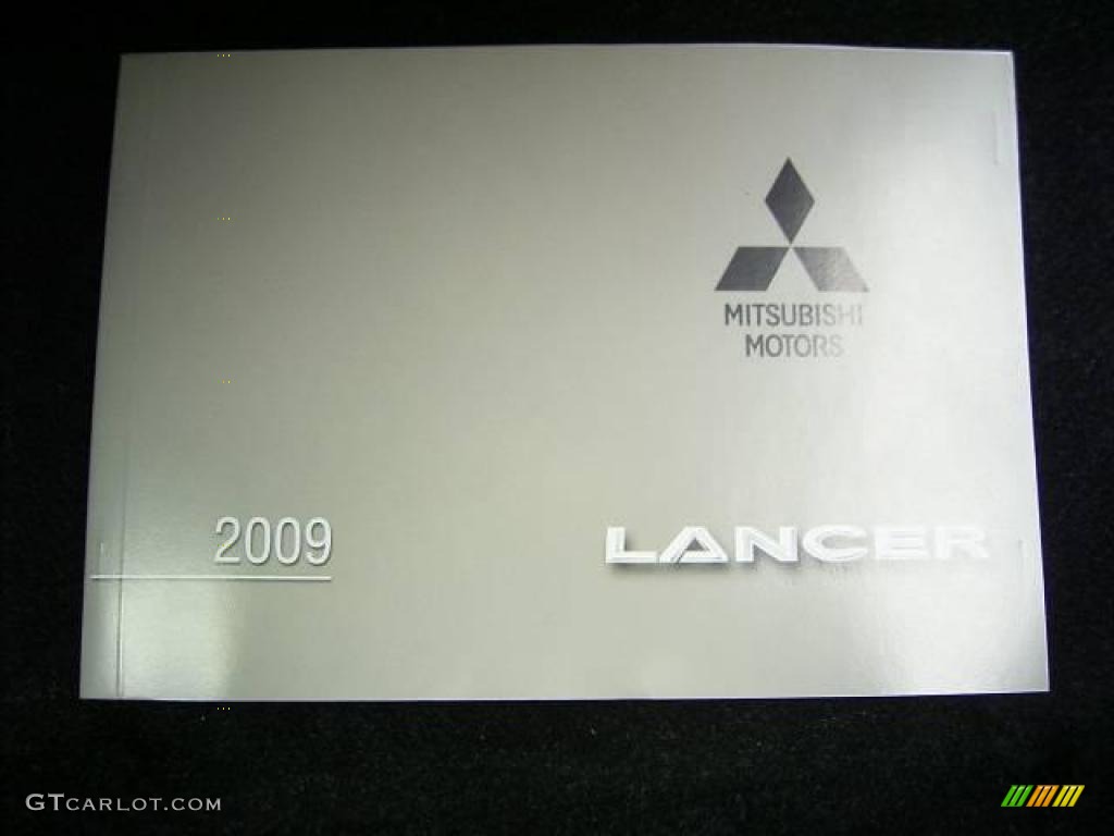 2009 Lancer GTS - Apex Silver Metallic / Black photo #22