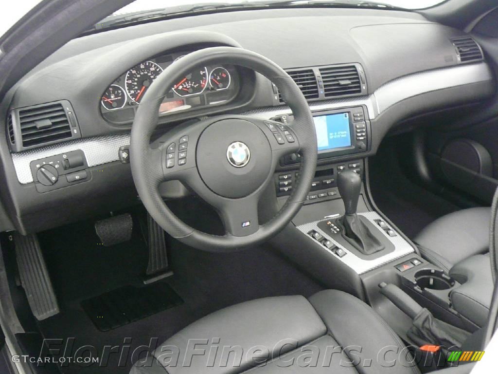 2006 3 Series 330i Convertible - Jet Black / Black photo #13