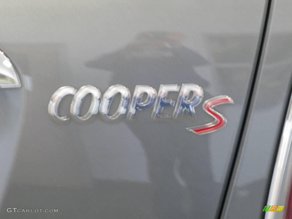 2007 Cooper S Hardtop - Dark Silver Metallic / Punch Carbon Black photo #20