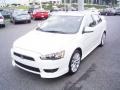 2009 Wicked White Satin Mitsubishi Lancer GTS  photo #1