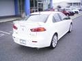 2009 Wicked White Satin Mitsubishi Lancer GTS  photo #4