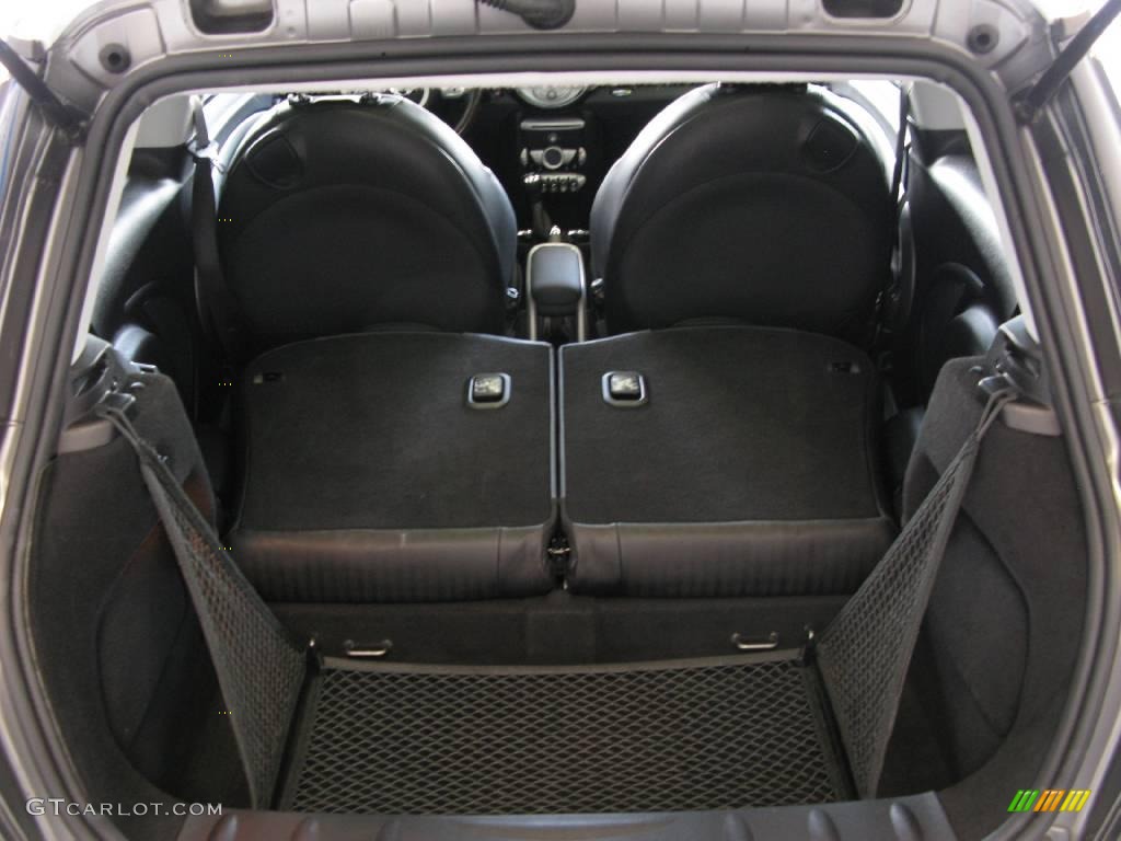 2007 Cooper S Hardtop - Dark Silver Metallic / Punch Carbon Black photo #37