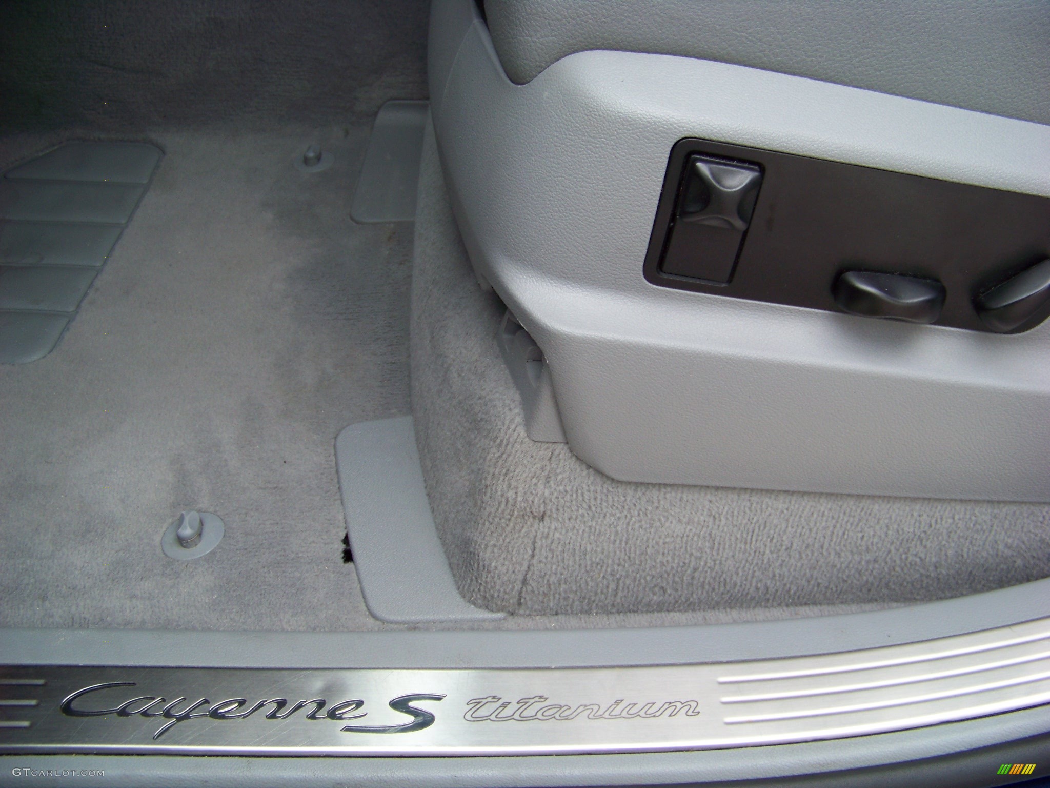 2006 Cayenne S Titanium - Marine Blue Metallic / Black/Steel Grey photo #18