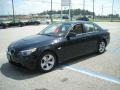 Jet Black - 5 Series 525i Sedan Photo No. 4