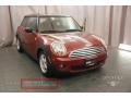 2009 Nightfire Red Metallic Mini Cooper Hardtop  photo #7