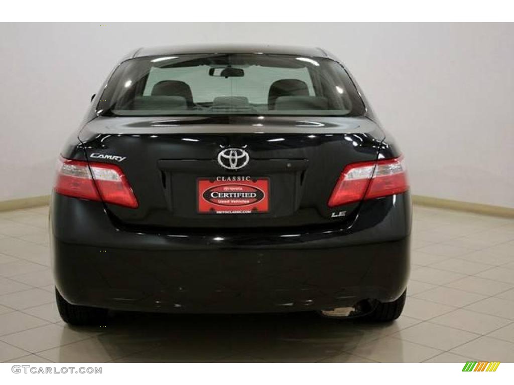 2009 Camry LE - Black / Ash photo #6