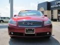 2007 Crimson Roulette Pearl Infiniti M 35x Sedan  photo #2