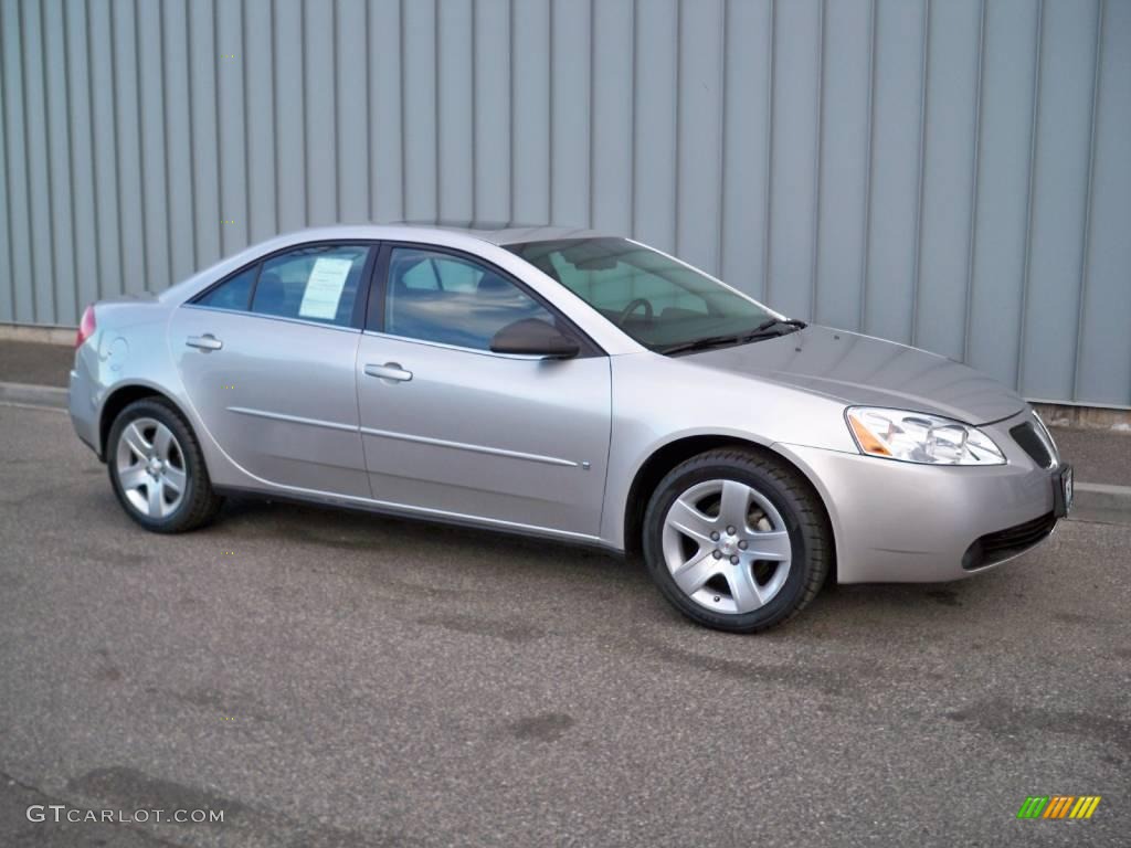 2007 G6 Sedan - Liquid Silver Metallic / Ebony photo #1