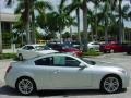 2008 Liquid Platinum Silver Infiniti G 37 Coupe  photo #2