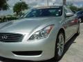 2008 Liquid Platinum Silver Infiniti G 37 Coupe  photo #10