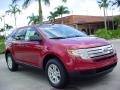 2008 Redfire Metallic Ford Edge SE  photo #1