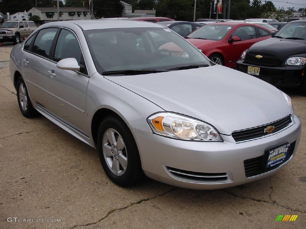 2009 Impala LT - Silver Ice Metallic / Ebony photo #2