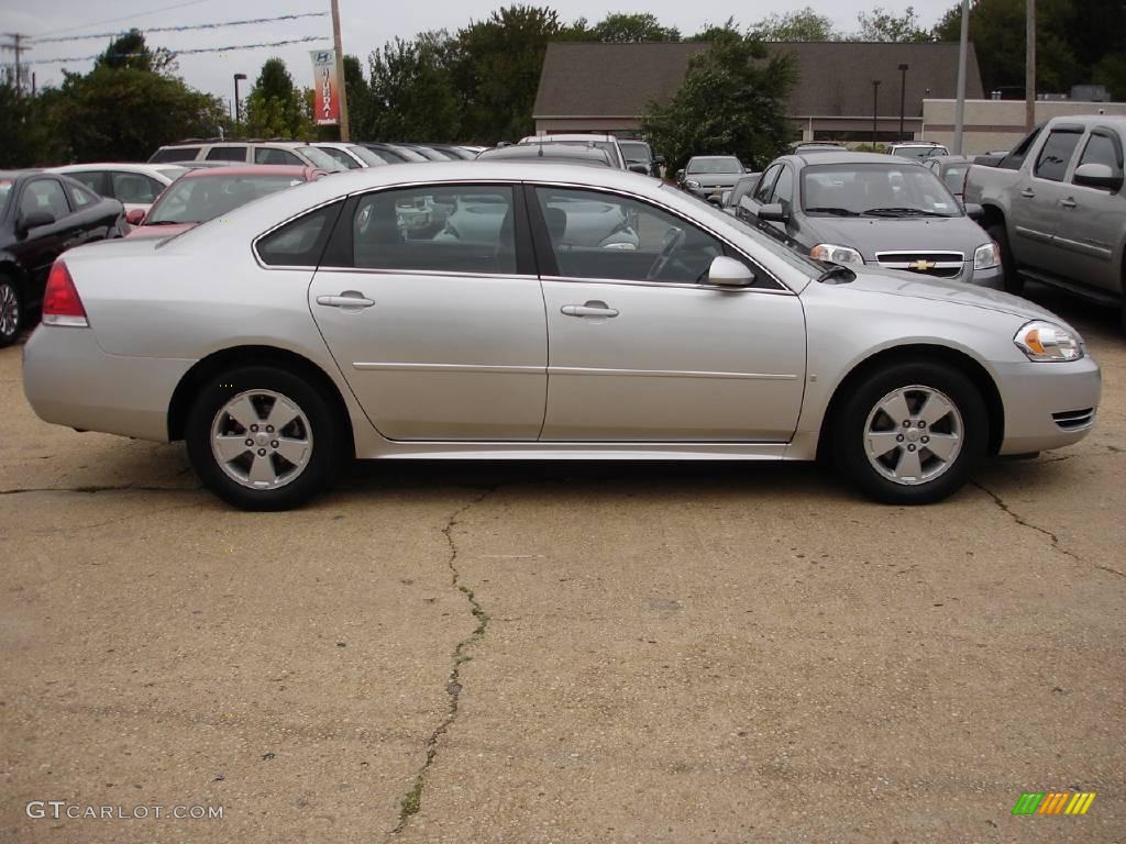 2009 Impala LT - Silver Ice Metallic / Ebony photo #3